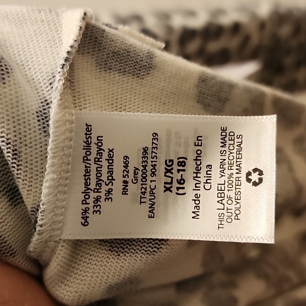 Time and True women's XL long sleeve shirt NWT - Picture 5 of 7